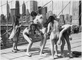 Yayoi Kusama, the Anatomic Explosion, Brooklyn Bridge, NY, 1968